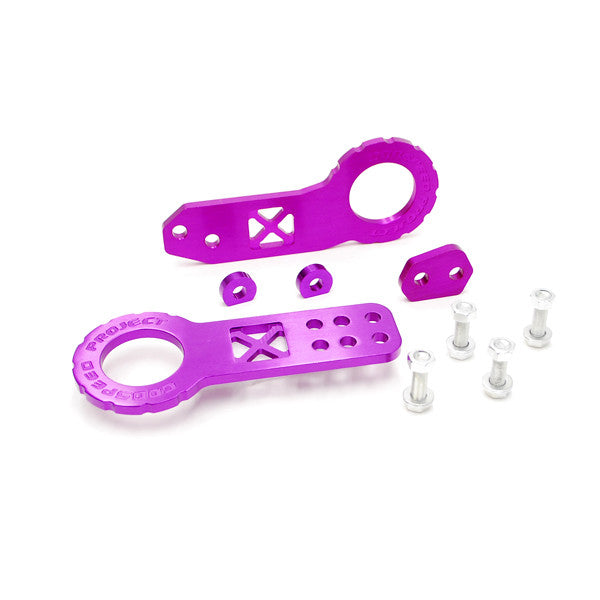 Godspeed Project CNC Aluminum Purple Front Rear Universal Tow Hook For US JDM