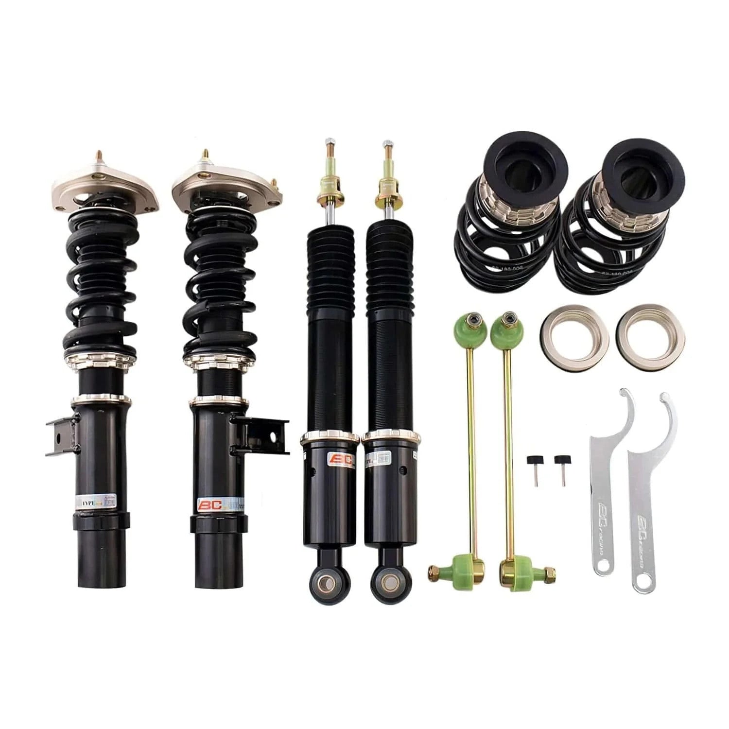 BC Racing BR Coilover Shock Strut Kit For 05-13 Audi A3 / S3 (FWD AWD)