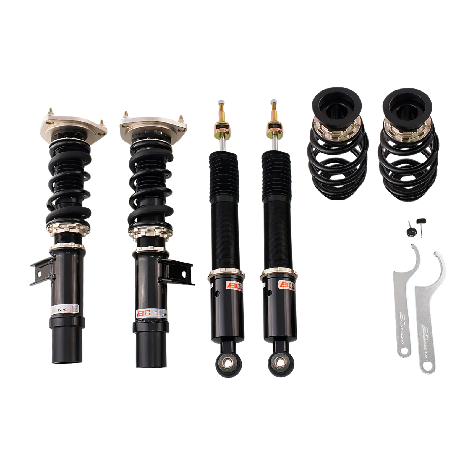 BC Racing BR Series Coilovers Shocks Strut Kit For 18-23 VW Tiguan (FWD / AWD)