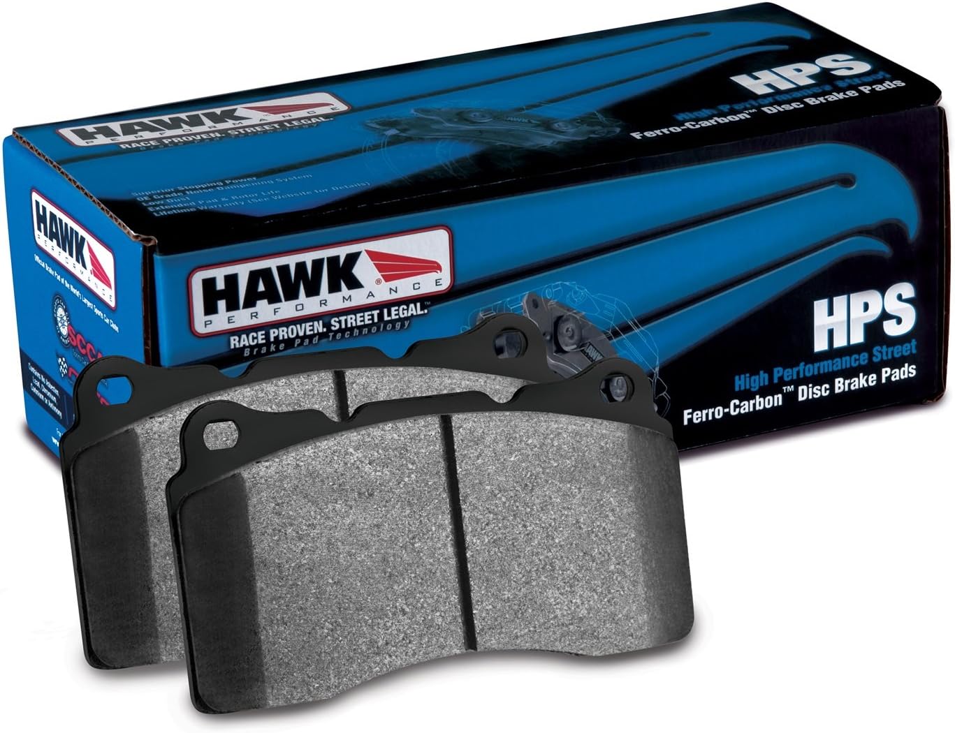 Hawk HB802F.661 Brake Pad for Ford Mustang 2015-2020 - Front