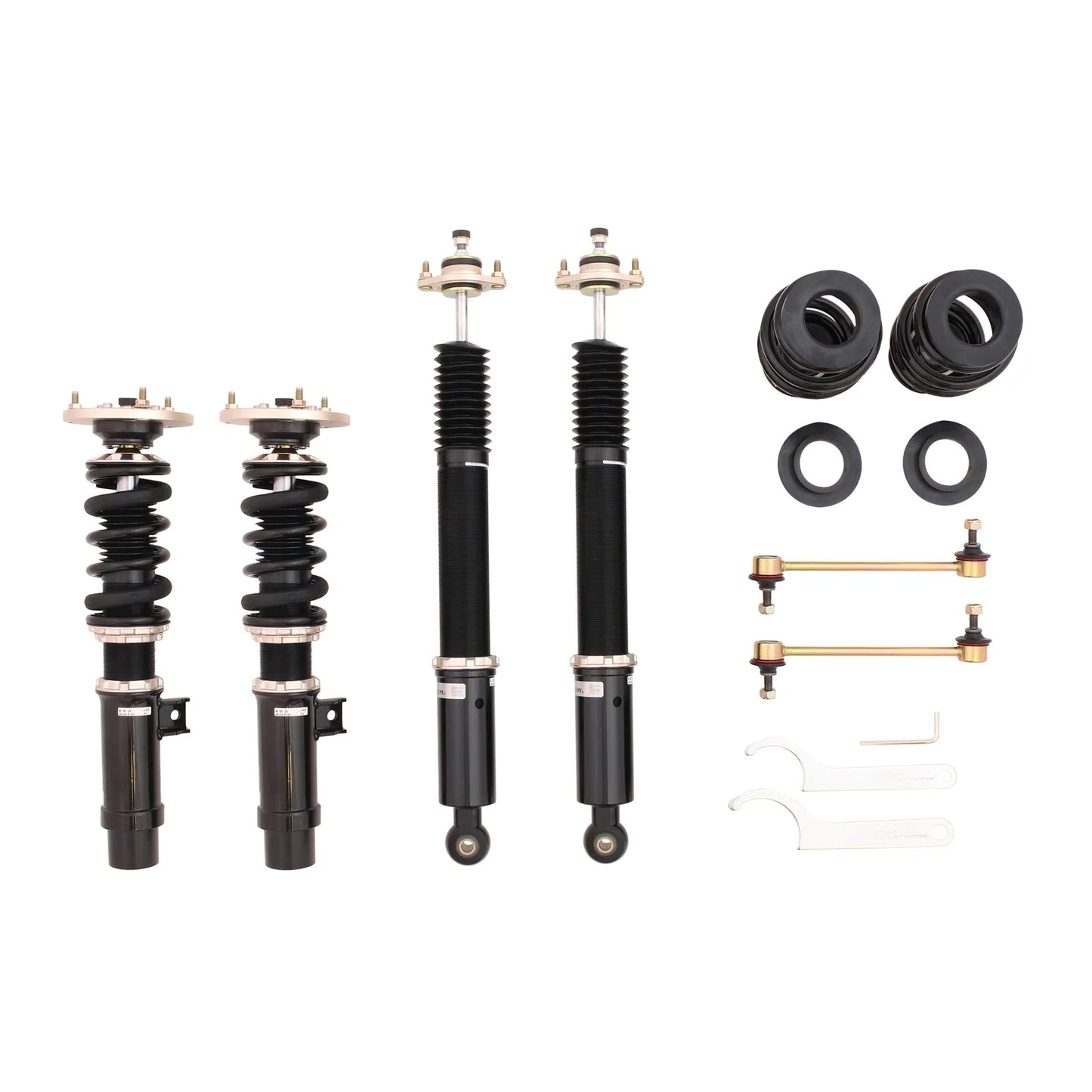 BC Racing BR Series Adjustable Coilover Kit for 1999-2005 BMW 3 Series RWD E46
