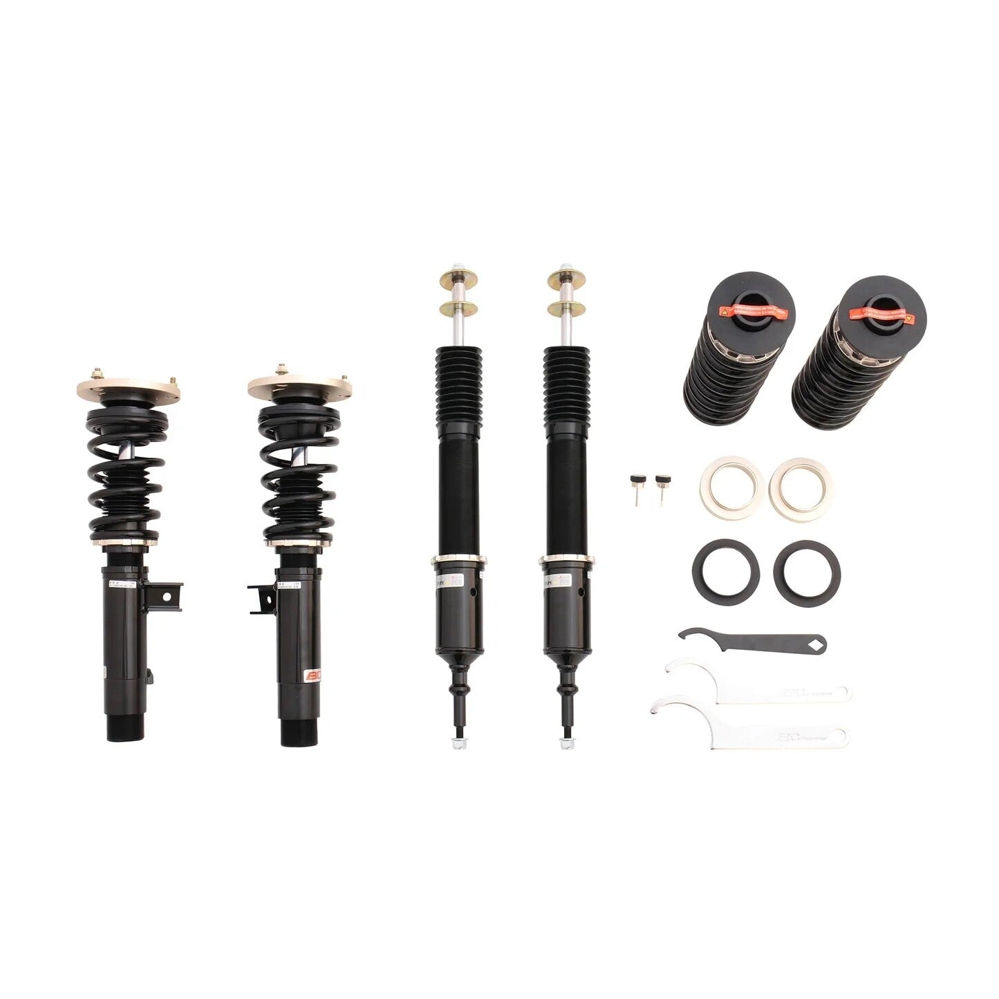 BC Racing BR Coilovers Shock Spring Kit For 14-18 BMW X5 / X6 (F15 / F16 - AWD)