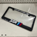 SSR WHEELS LICENSE PLATE FRAME - UNIVERSAL AUTHENTIC For SP1 GTX GTV PROFESSOR