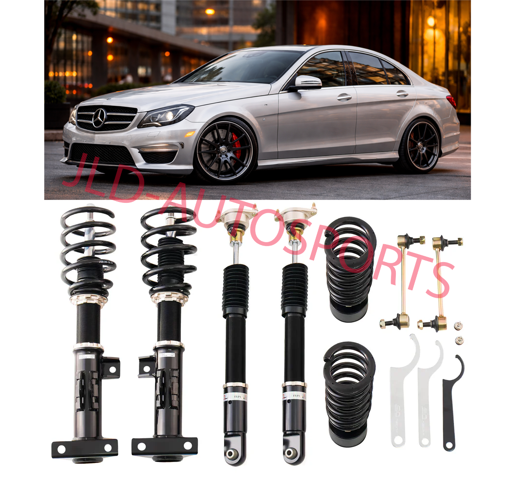 BC Racing Adjustable BR Coilover Kit For 07-15 Mercedes C-Class Sedan W204 - RWD
