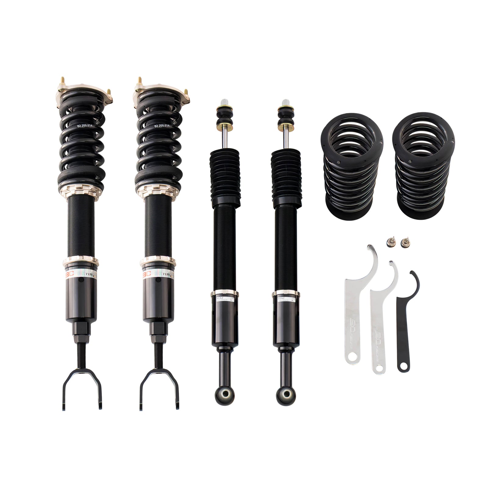BC Racing Coilover Shock Spring For 03-11 Mercedes SL500 SL55-AMG - (R230  RWD)