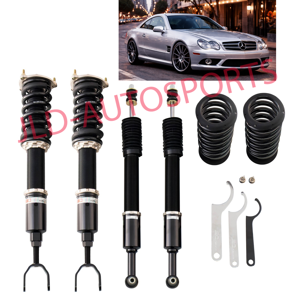 BC Racing BR Coilover Shock Strut Kit For 2003-2006 Mercedes-Benz SL500 (R230)