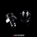 K-TUNED FUEL RAIL ADAPTER (HI-FLOW 8AN TO 6AN) for Honda K20 K24