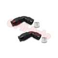 Qty 2 Vibrant Aluminum -3AN 60 Degree High Flow Hose End Fitting for PTFE Lined