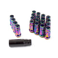 Godspeed Steel NeoChrome GR48 Steel Lug Nuts M12X1.5 With Spin Washer Universal