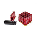 Godspeed Steel RED GR48 Steel Lug Nuts M12X1.50 With Spin Washer Universal