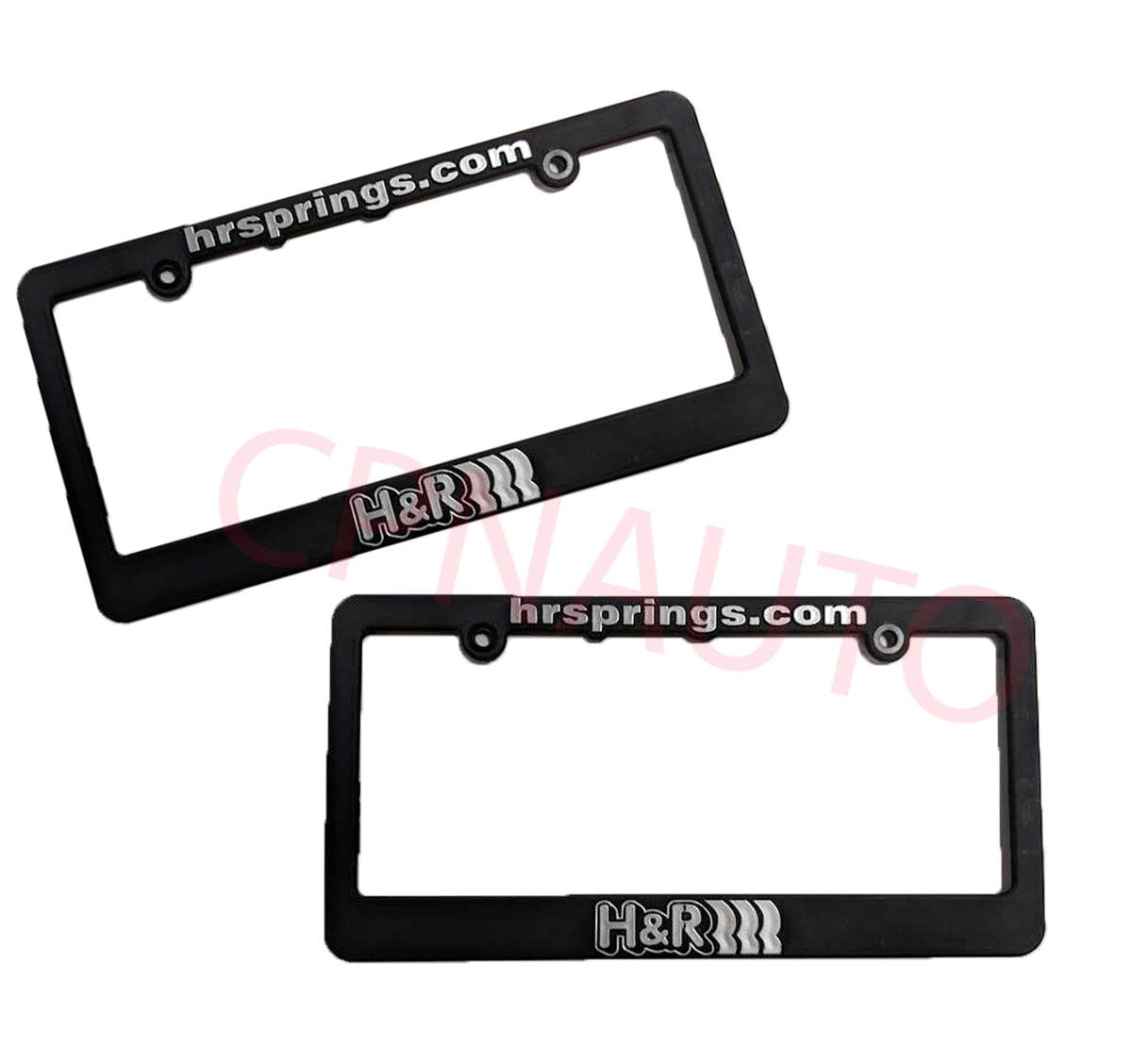 Authentic H&R Plastic License Frame For Car Truck US Plate x2