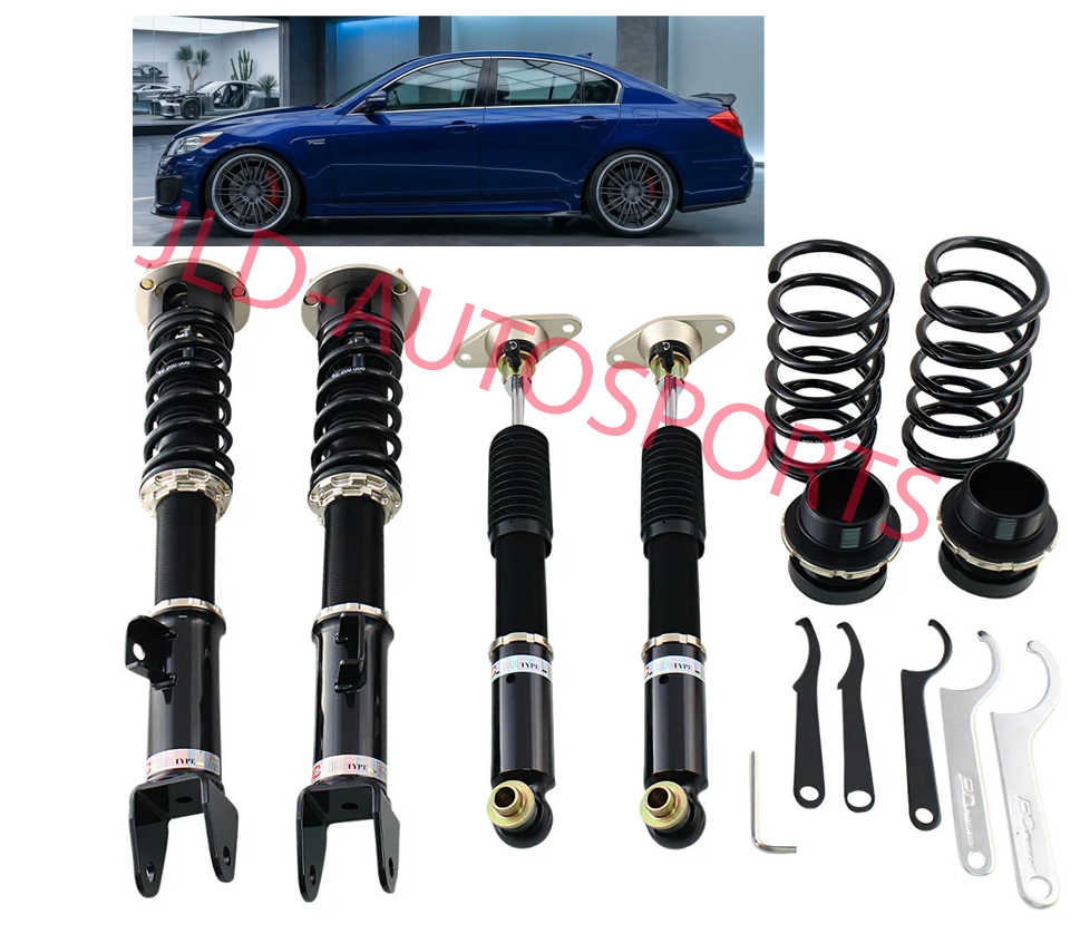 BC Racing BR Lowering Coilover Springs For 09-14 Hyundai Genesis Sedan 3.8 V6