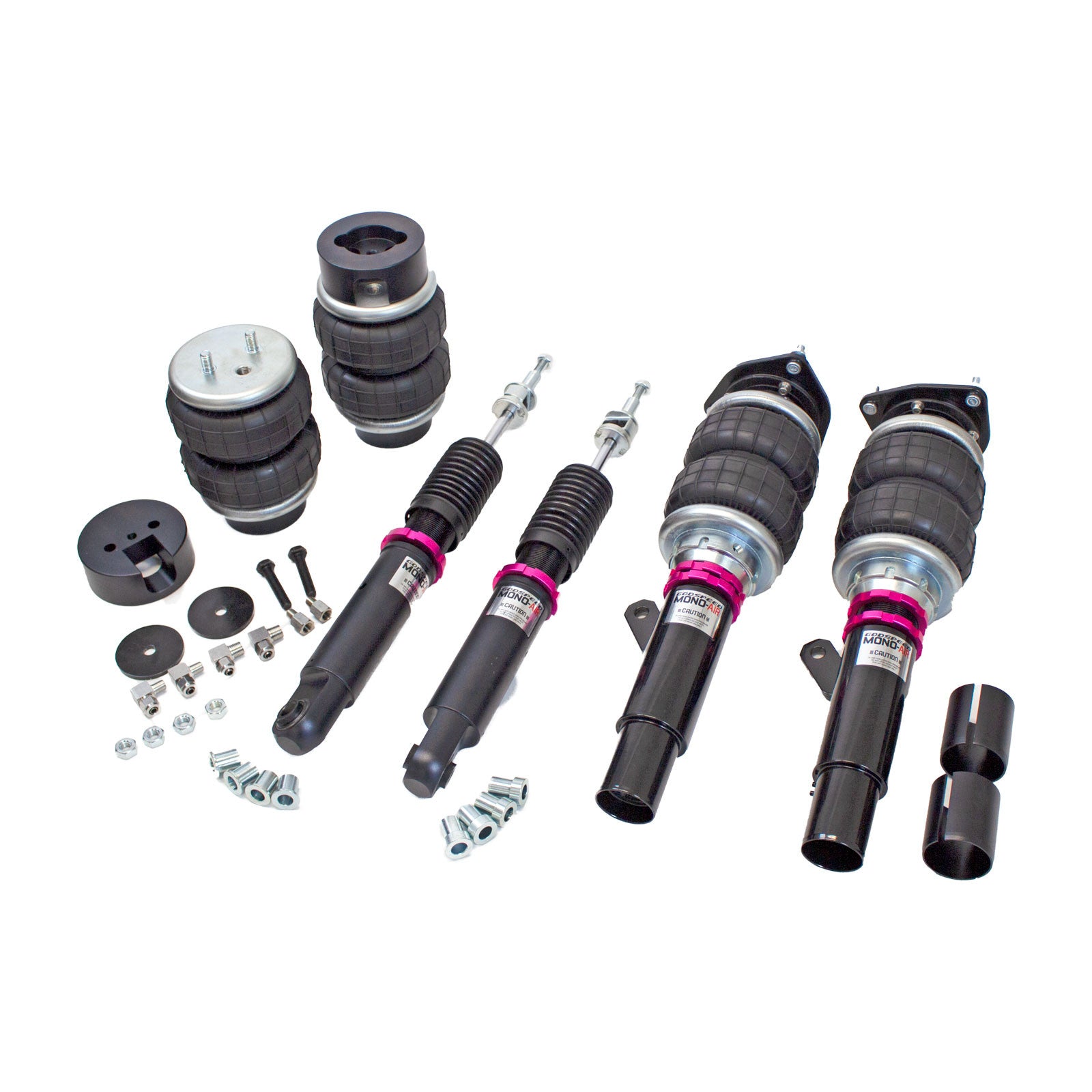 Godspeed Mono Air Suspension Bag Shock Kit For Volkswagen VW MK7 GTI 2015-2021
