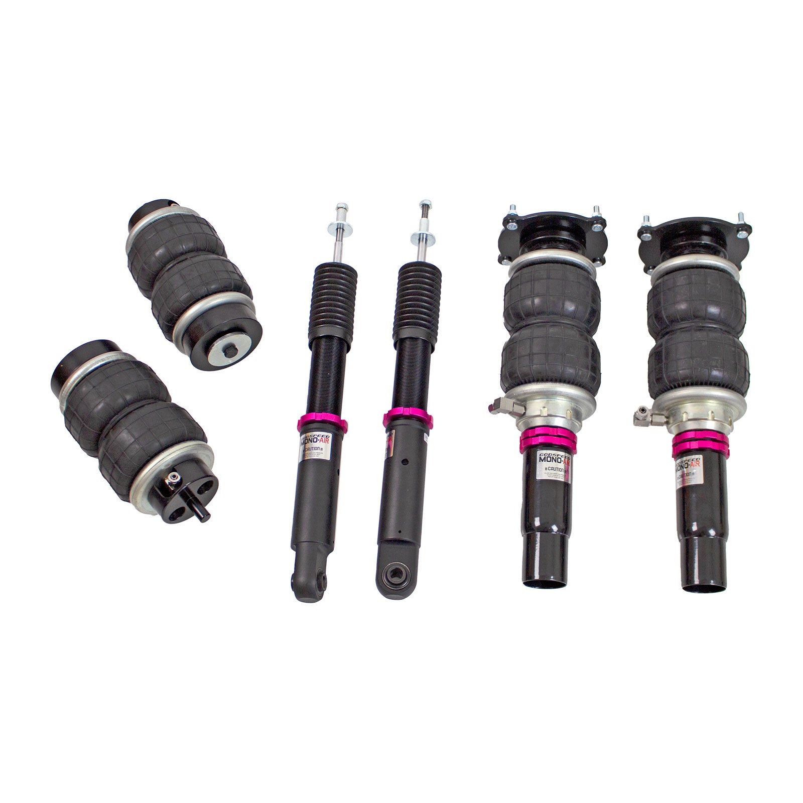 Godspeed MONO AIR Suspension Shock Bags Struts Kit For Audi A6 FWD Quattro 12-18