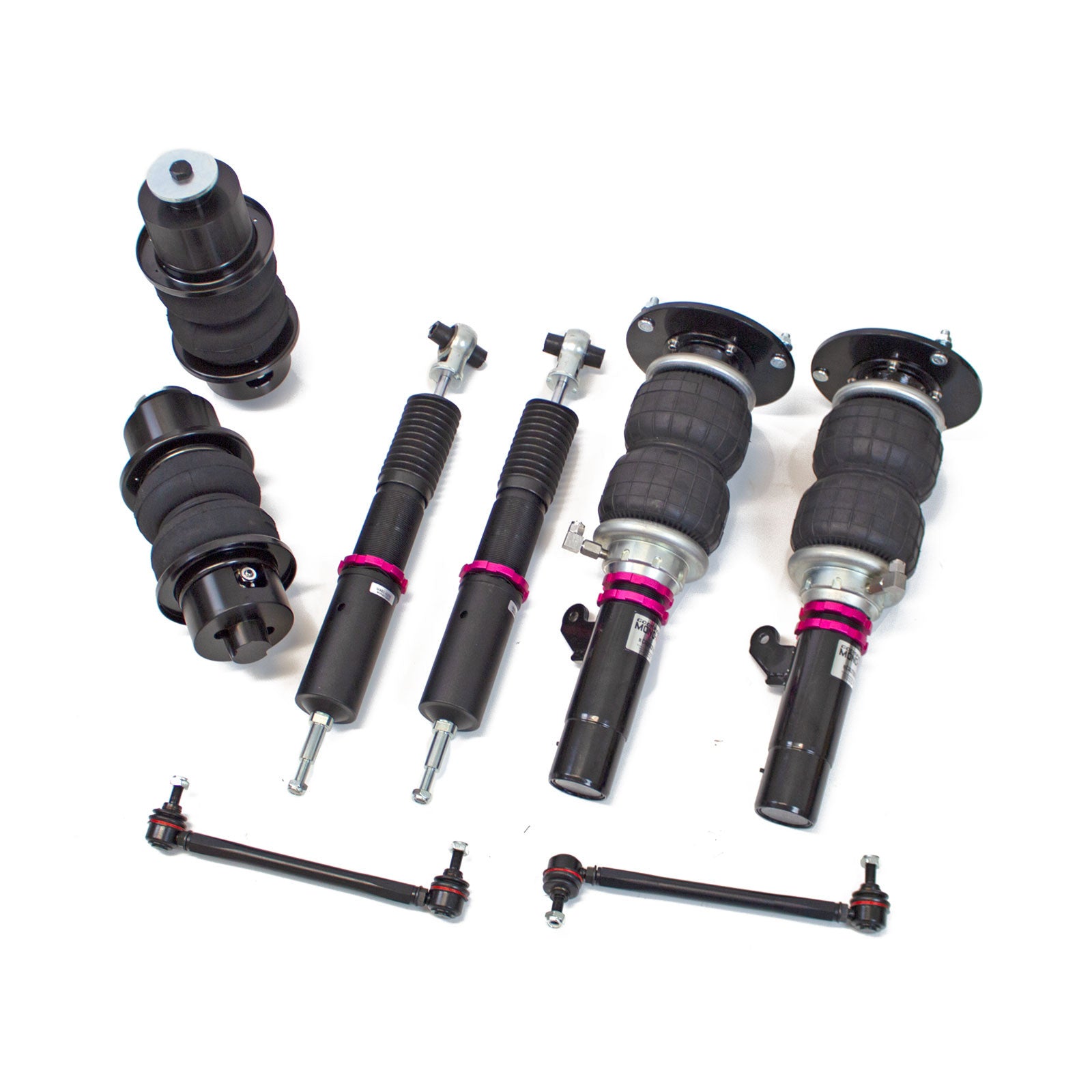 Godspeed Mono Air Suspension Bags Shock Strut Kit For BMW 3 Series RWD 2012-2018
