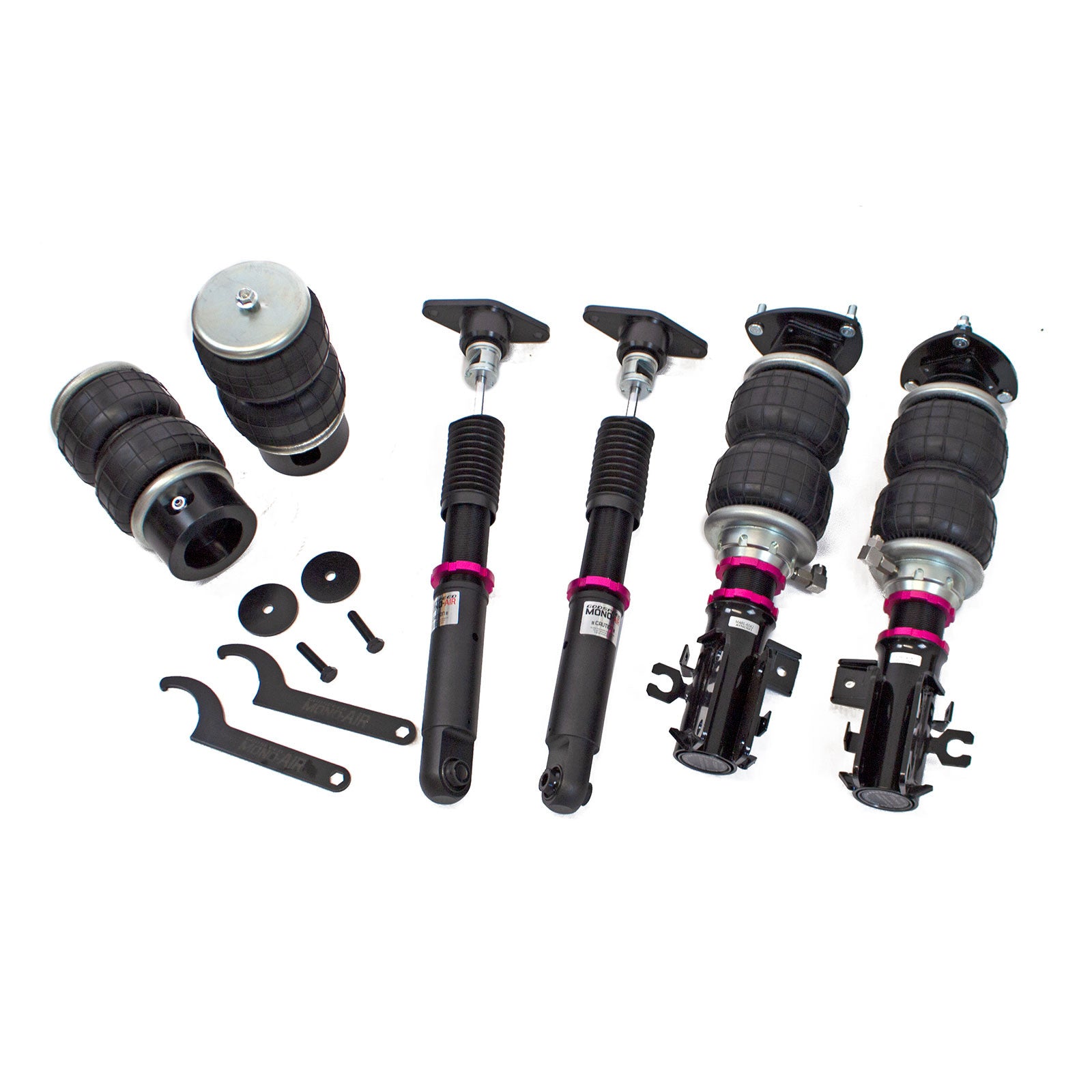 Godspeed Mono Air Suspension Bags Shocks Lowering Kit For Mazda 3 2014-2018 BM