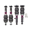 Godspeed Mono Air Suspension Bags Shocks Kit For Lexus GS300 GS350 GS430 06-11