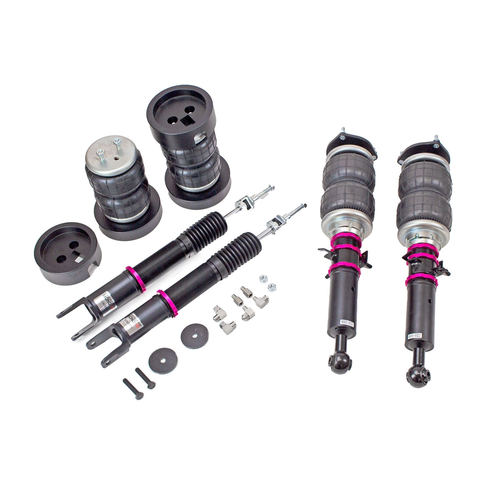 Godspeed Mono Air Suspension Bag Shock Kit For Infiniti Q40 Q50 Sedan RWD 14-15