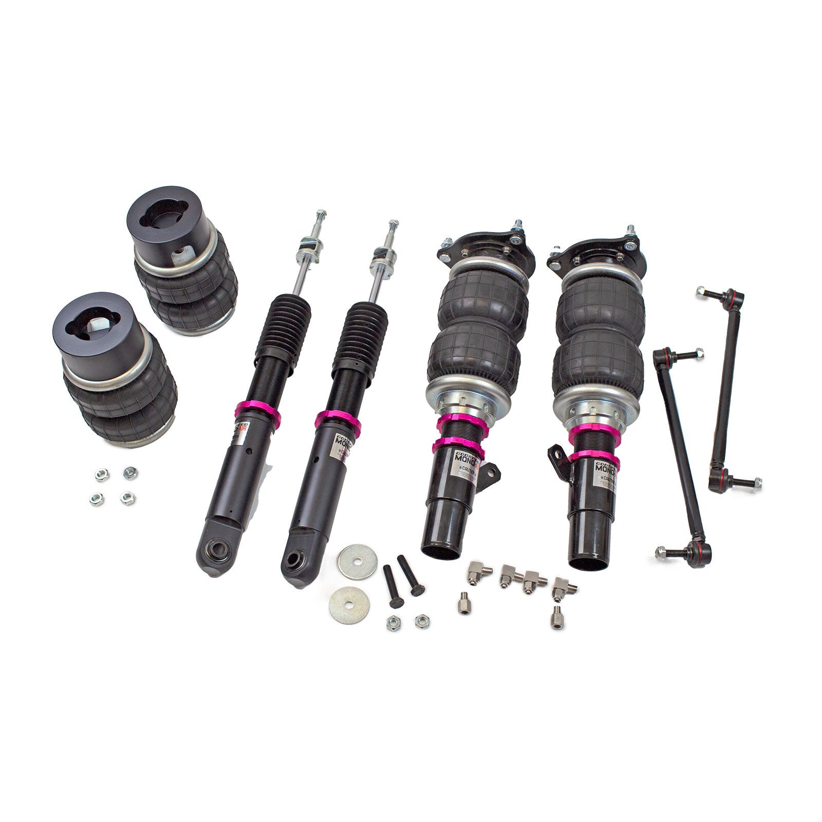 Godspeed Mono Air Suspension Bags Shocks Kit For Honda Insight ZE4 2019-2022