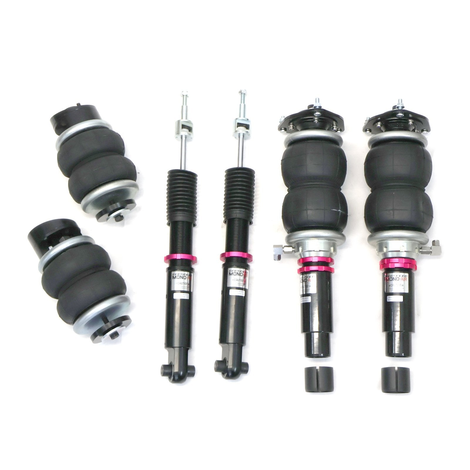 Godspeed Mono Air Suspension Shocks Struts Kit For Audi A7 Sportback 2019-2024