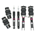 Godspeed Mono Air Suspension Bags Shocks Kit For MB C Class Sedan RWD W205 15-22