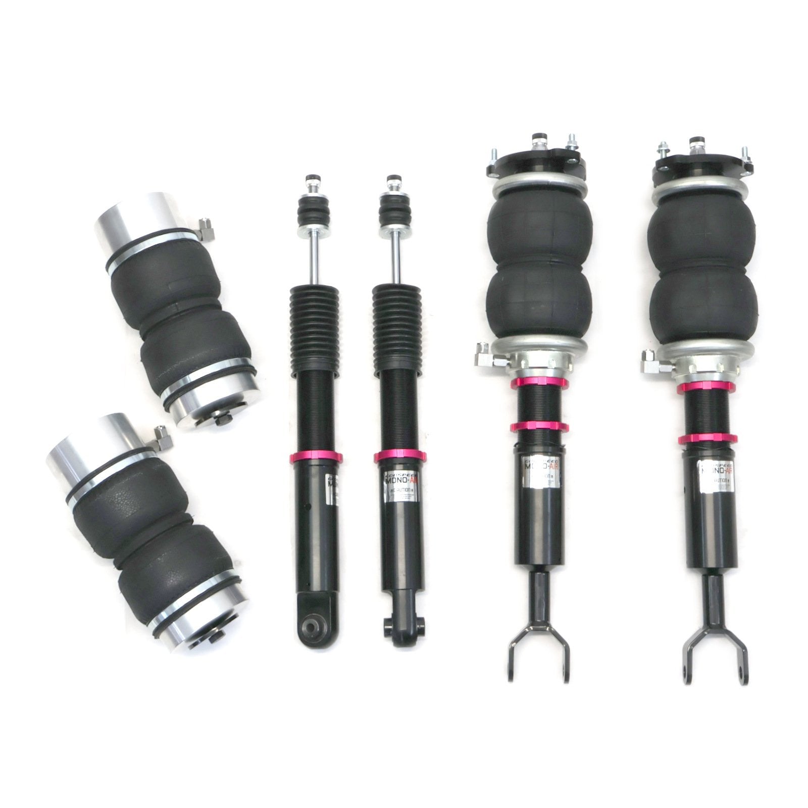 Godspeed Mono Air Suspension Shocks Kit For Mercedes Benz E Class RWD 03-09 W211