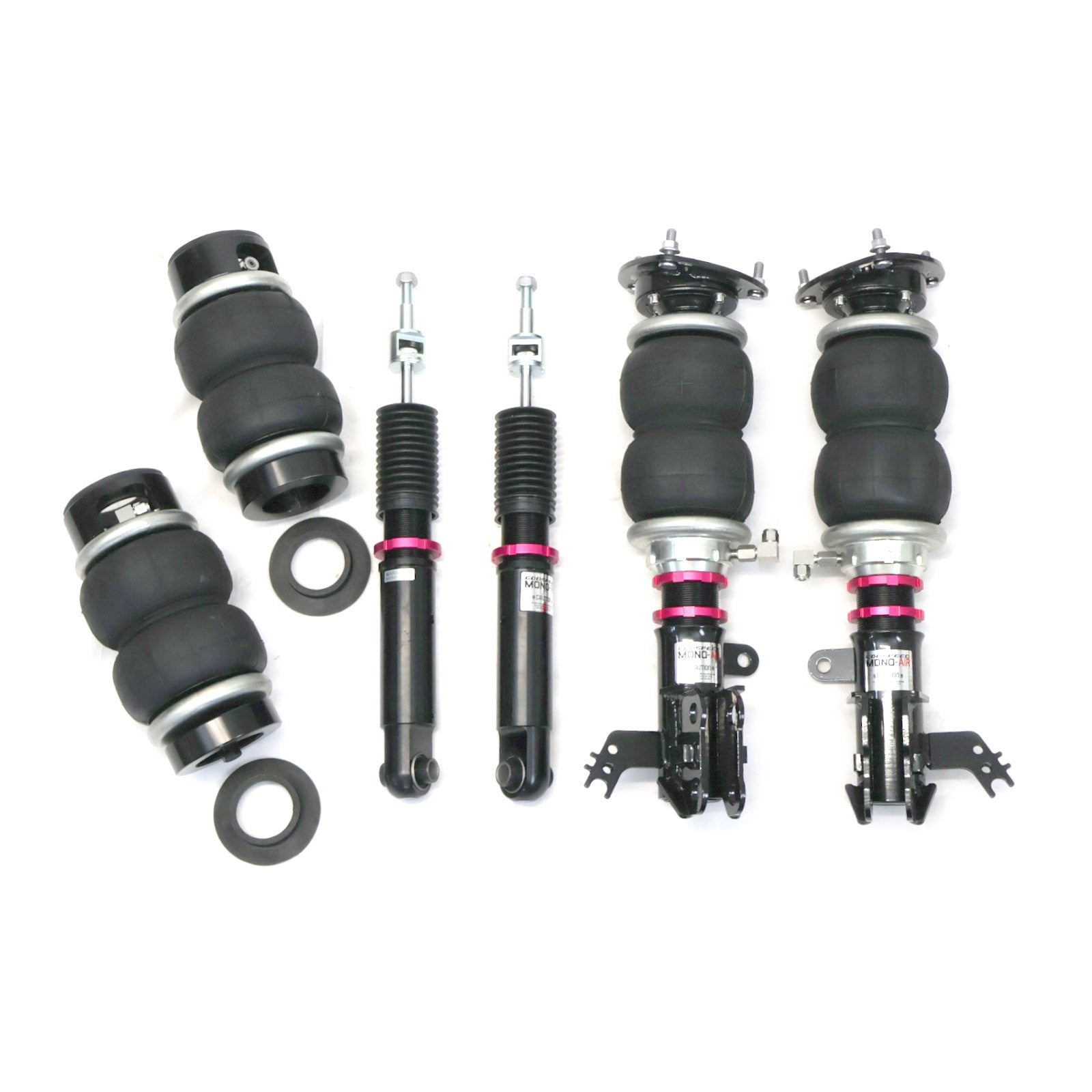 Godspeed Mono Air Suspension Shocks Bags Kit For Lexus ES250 ES350 ES350H 19-23