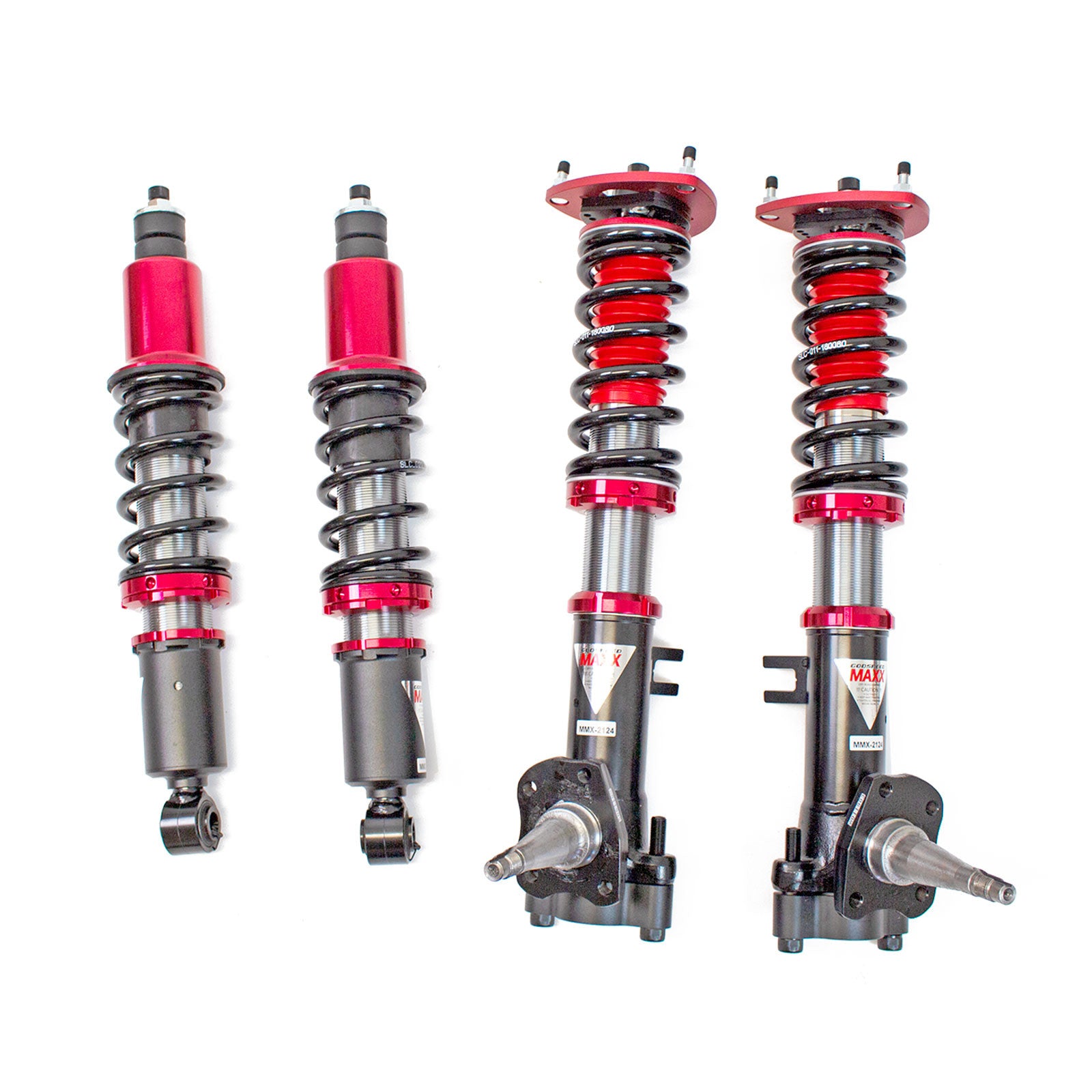 Godspeed GSP MAXX Adjustable Coilover Spindle Kit for Toyota Corolla RWD 84-87