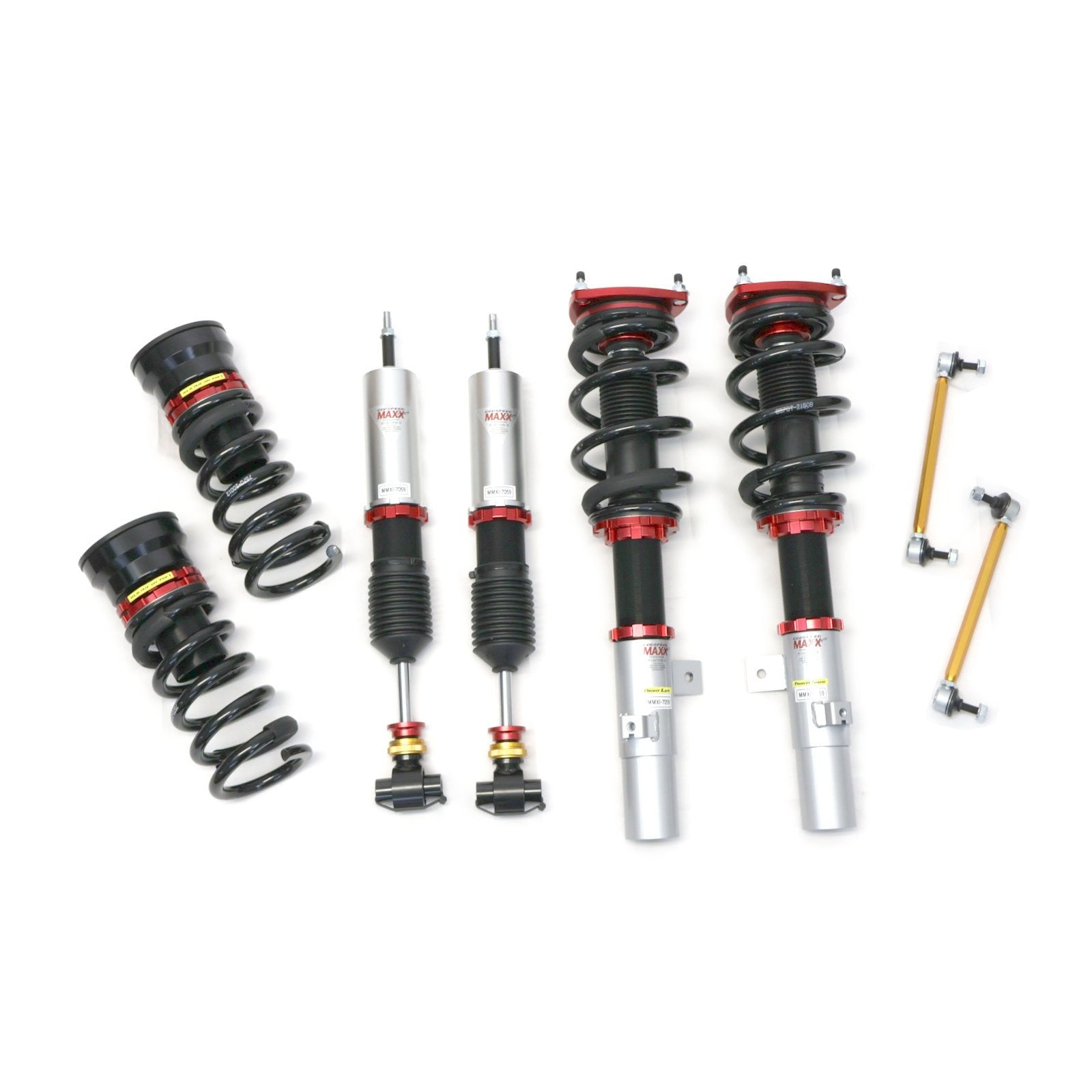 Godspeed Inverted MAXX Sports Adjustable Coilover Kit For Jaguar E Pace 18-25