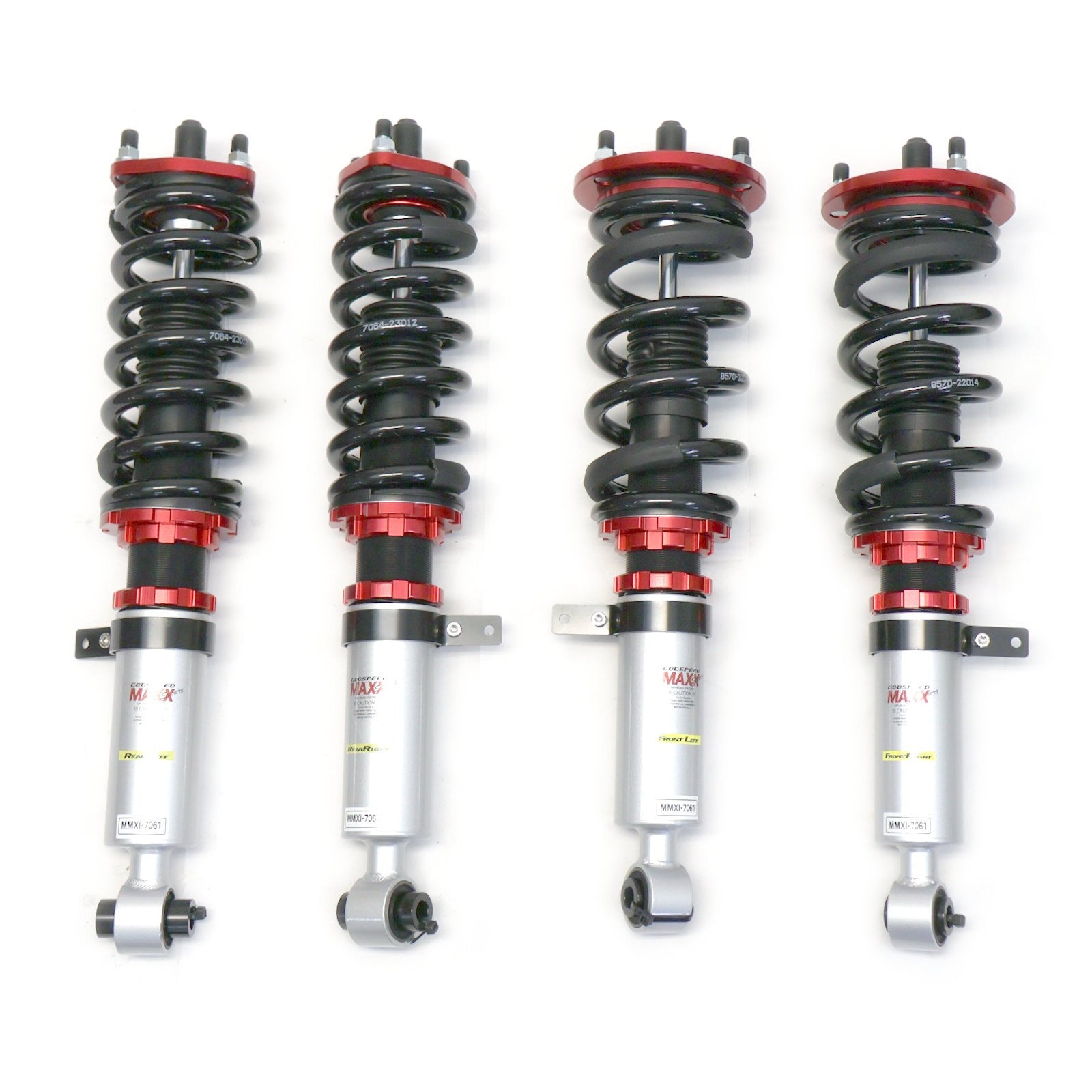 Godspeed MAXX Sports Adjustable Coilovers Kit For Lexus GS350 GS460 RWD 06-11