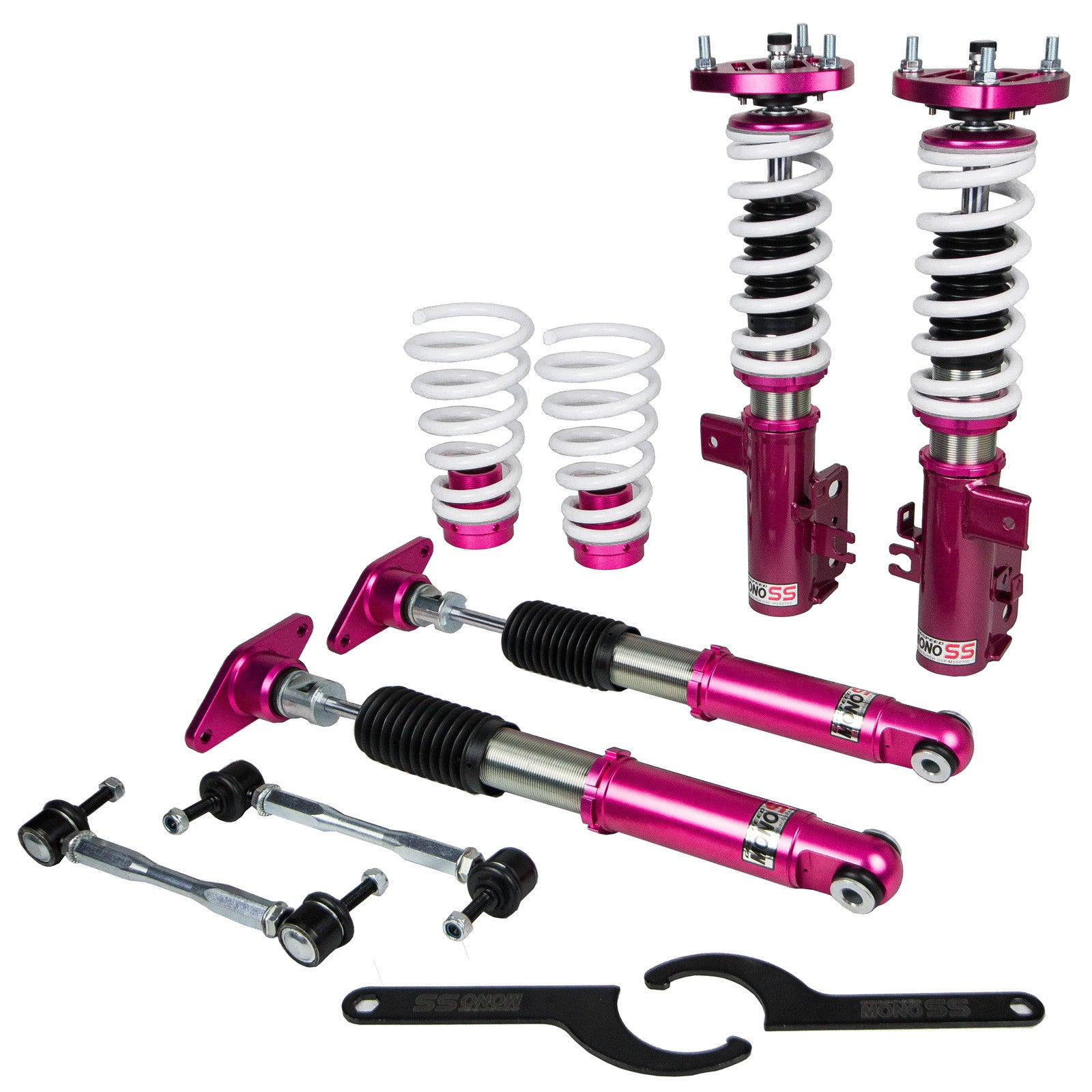 Godspeed MONO-SS Adjustable Coilover Shock Lower Kit for 14-18 Mazda3 Mazda 3