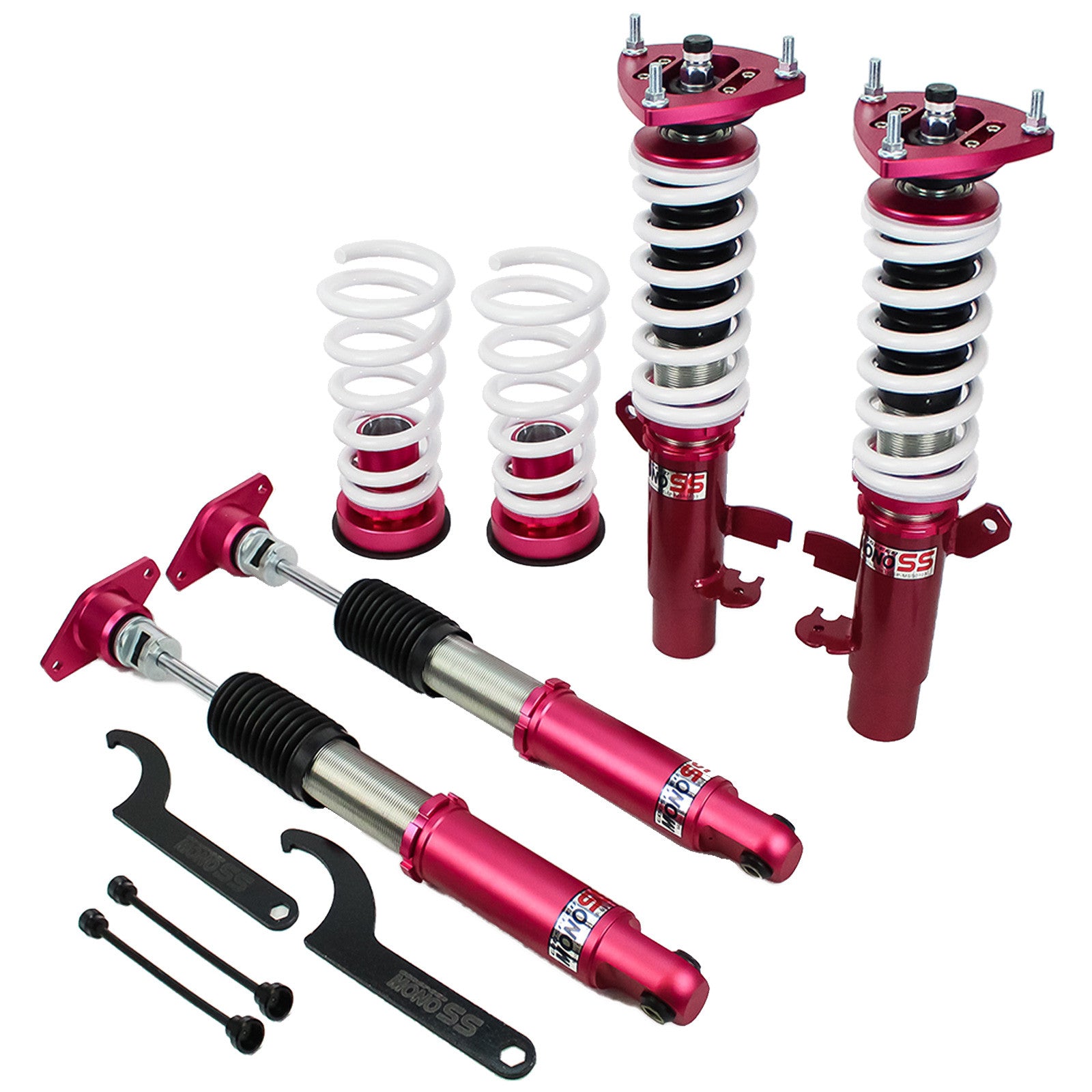 Godspeed MONO-SS Adjustable Coilover Shock Suspension Kit for 13-18 Ford C-MAX