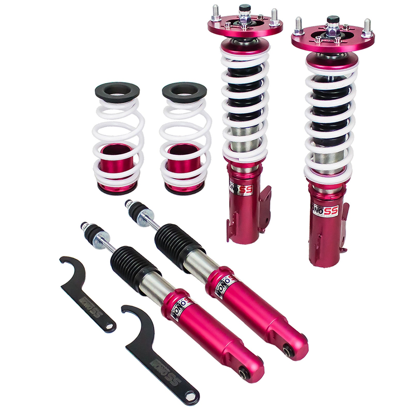 Godspeed MONO-SS Adjustable Coilover Kit for 17-20 Mitsubishi Mirage G4 Sedan
