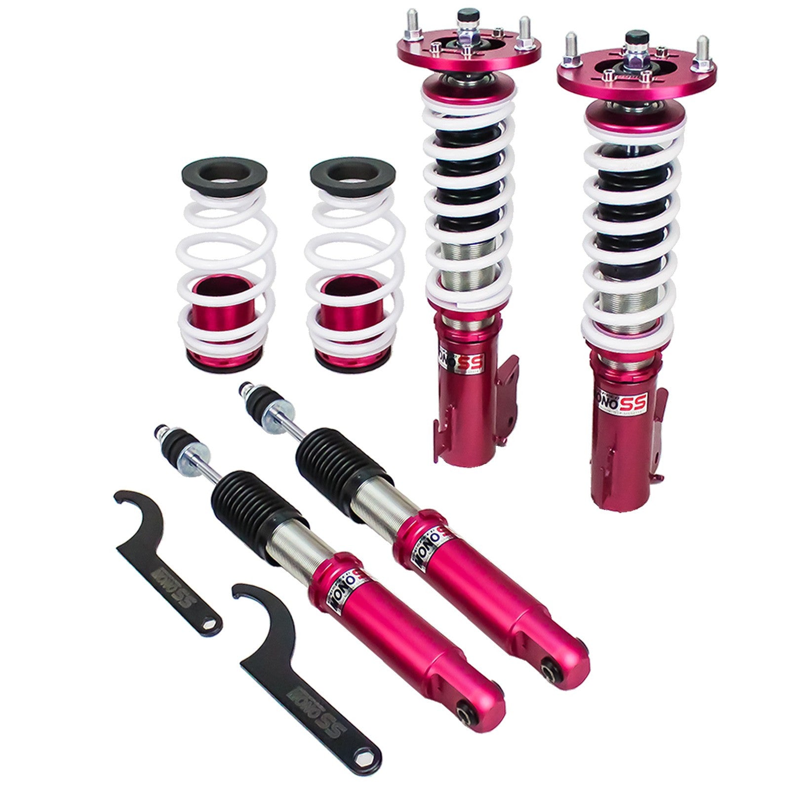 Godspeed MONO SS Adjustable Coilover Kit for Mitsubishi Mirage Hatchback 14-22