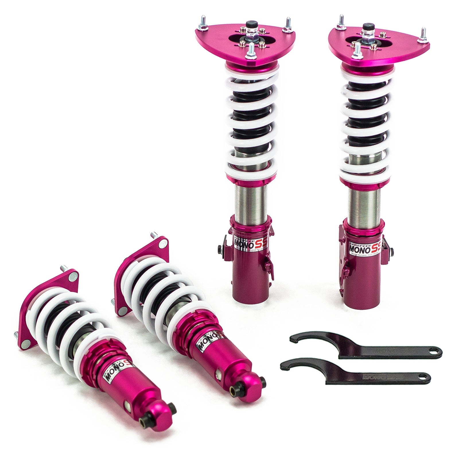 Godspeed MONO-SS Adjustable Coilover Shocks Kit for 15-21 Subaru Impreza WRX