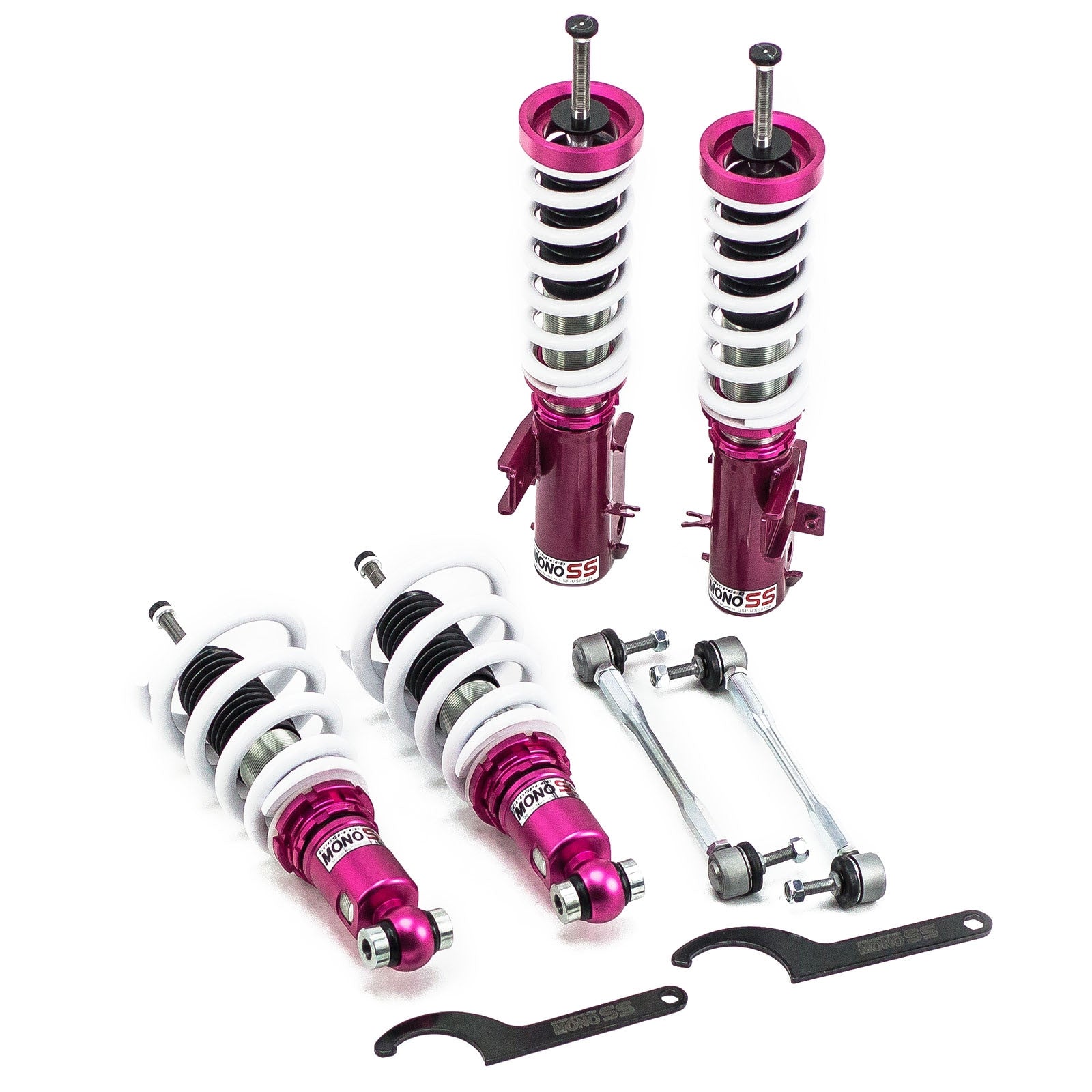 Godspeed MONO-SS Adjustable Coilover Shocks Kit for 10-15 Chevrolet Camaro Coupe