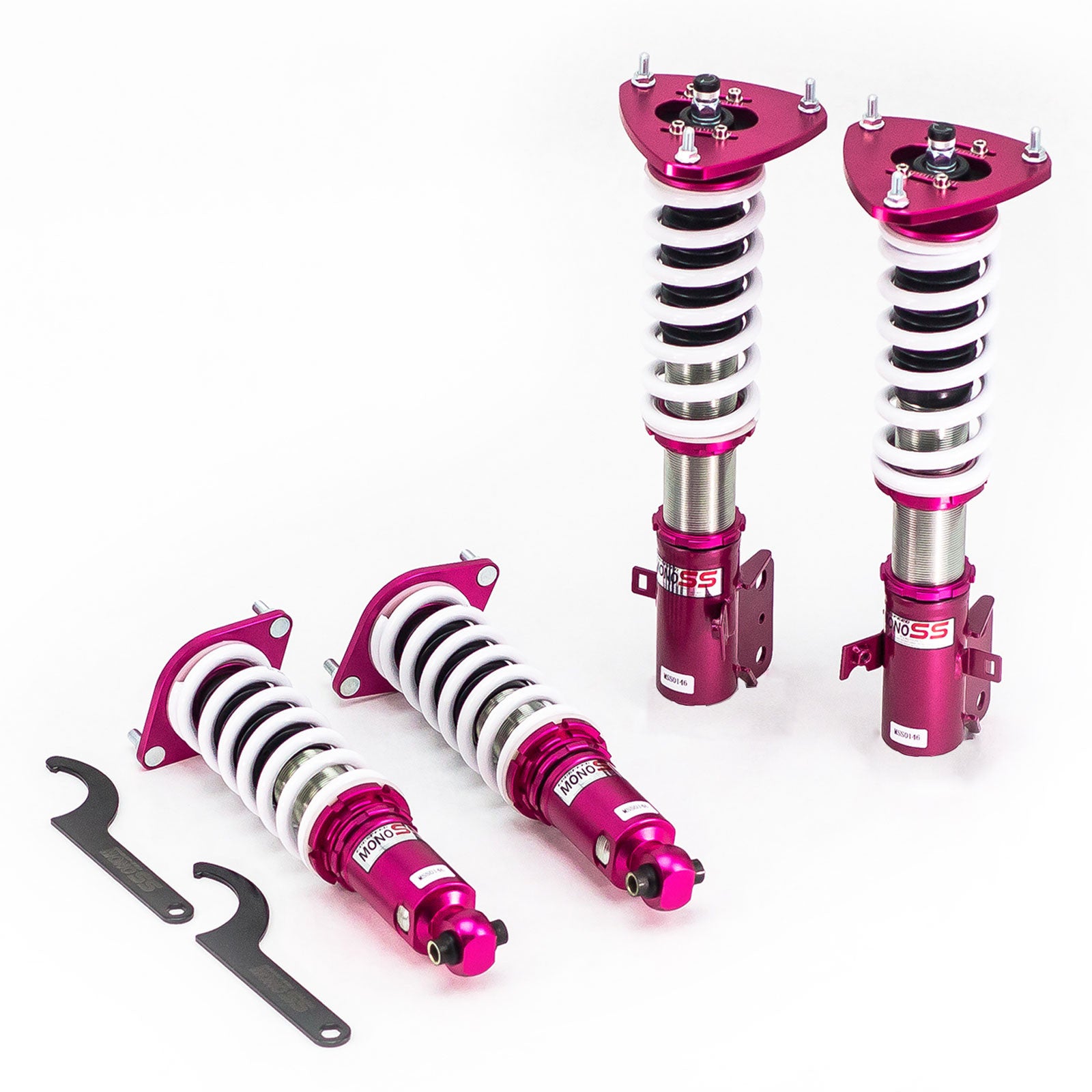 Godspeed MONO-SS Adjustable Coilover Lowering Shock Kit for 10-14 Subaru Legacy