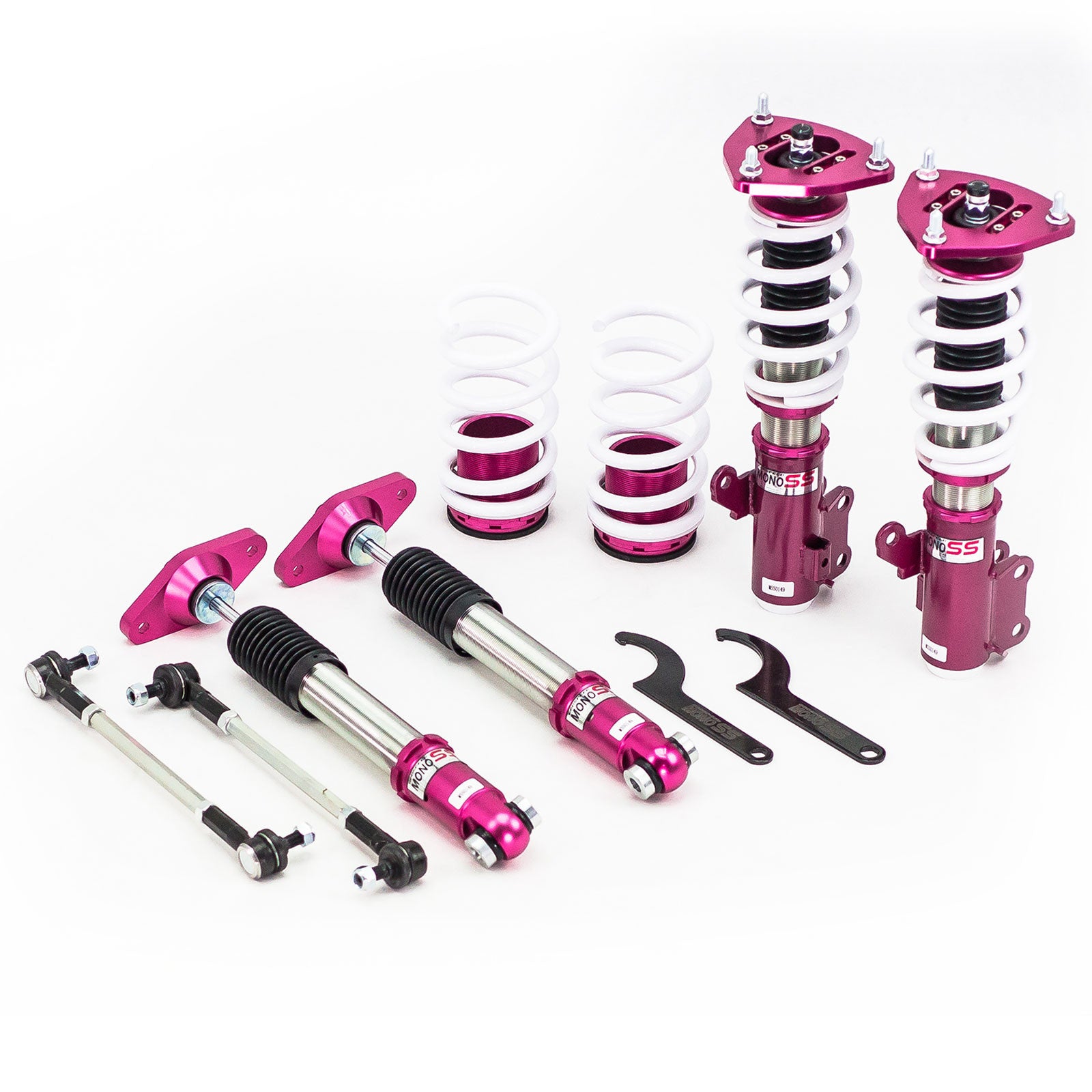 Godspeed MONO SS 16 Way Adjustable Coilover Kit for Hyundai Genesis Coupe 11-16
