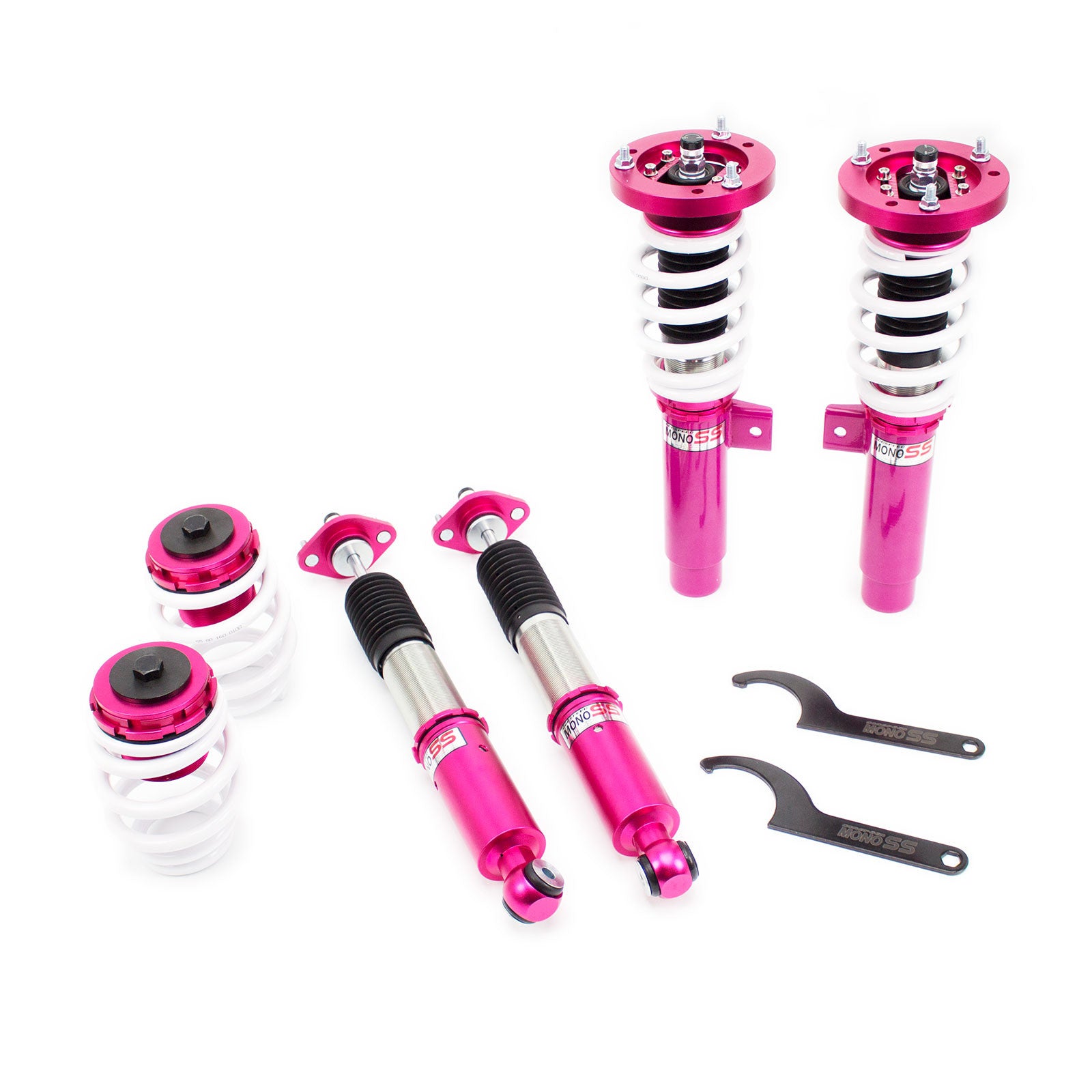 Godspeed MONO SS 16 Way Adjustable Coilover Kit for BMW 3 Series RWD 99-05 E46