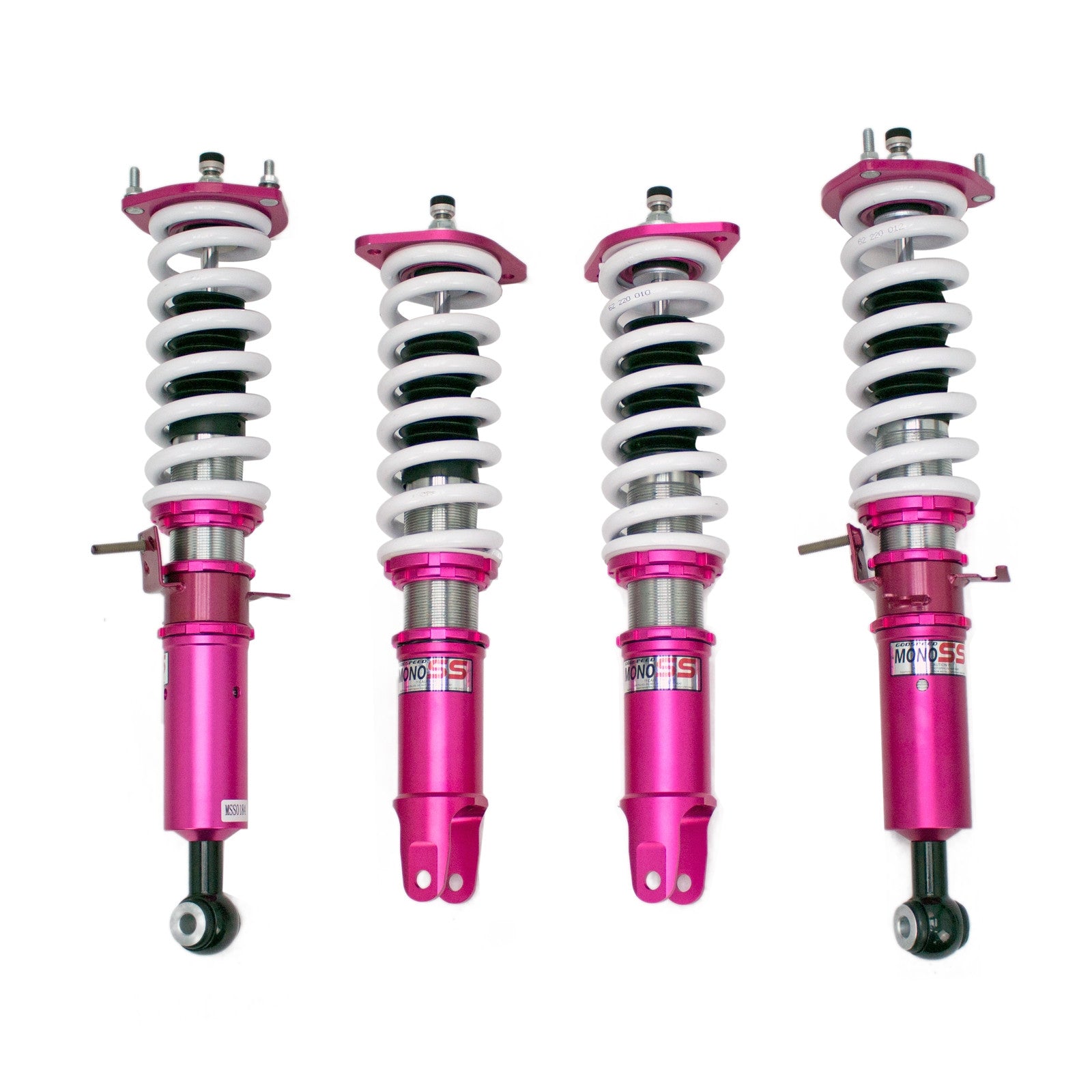 Godspeed MONO-SS Adjustable TRUE REAR Coilover Kit for 09-13 Infiniti G37 RWD