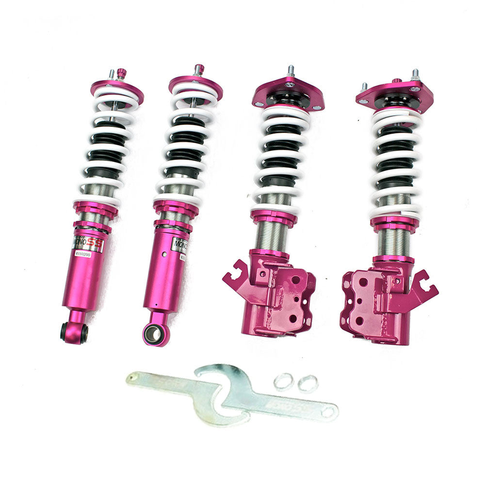 Godspeed MONO SS Adjustable Coilover Shocks Lower Kit for 89-94 Nissan 240SX S13