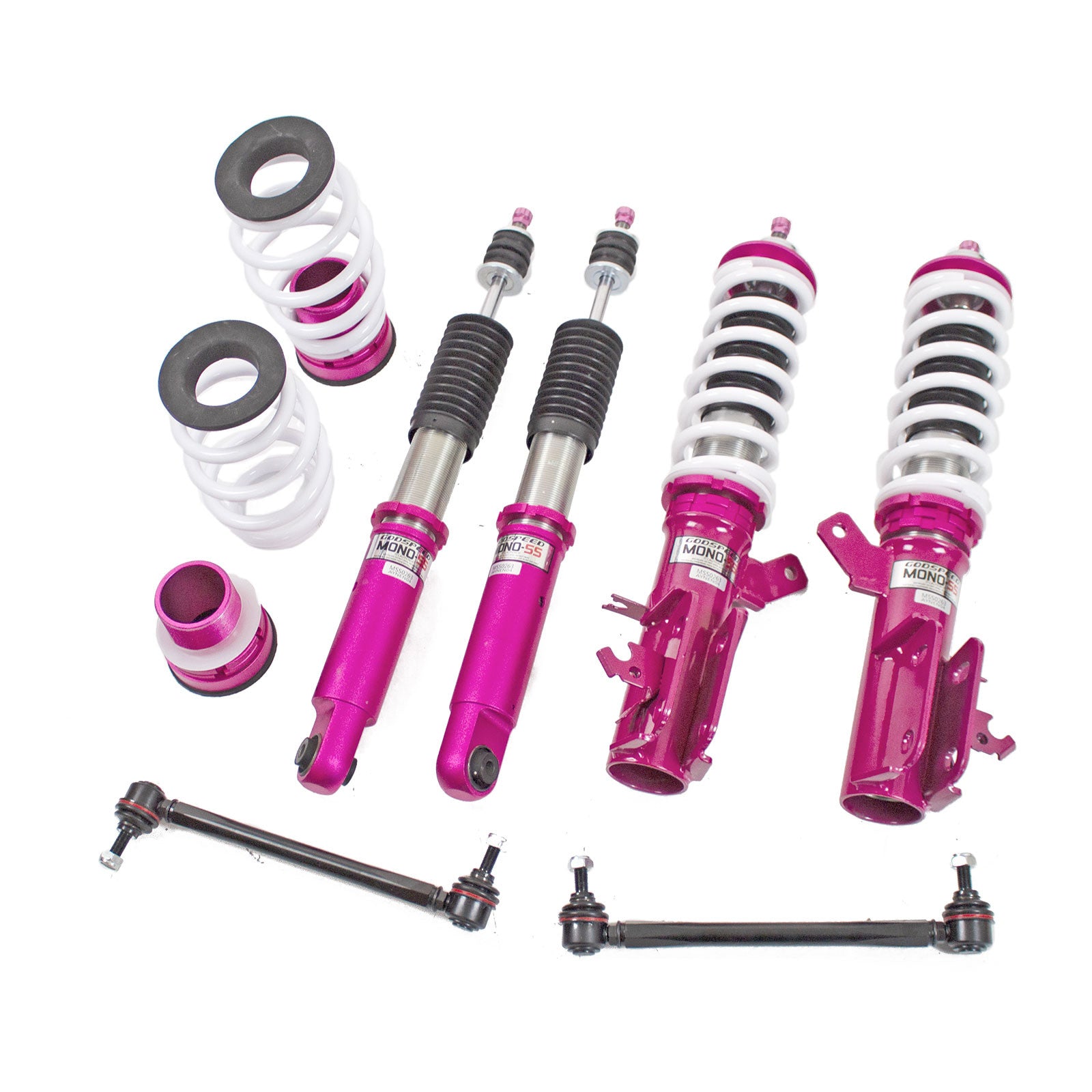 Godspeed MONO SS 16 Way Adjustable Coilover kit for Honda FIt GD GD3 2007-2008