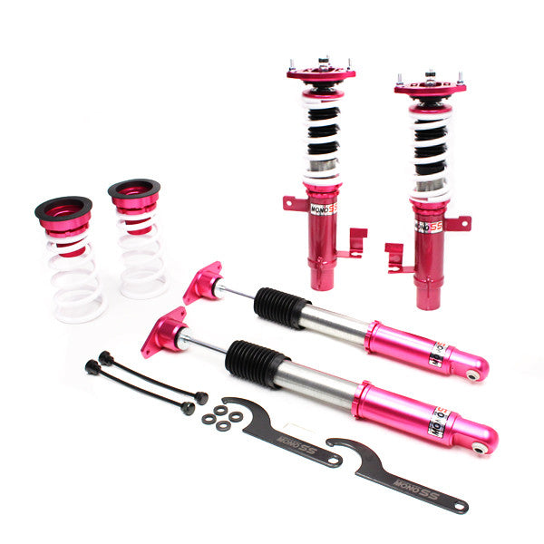 Godspeed MONO-SS Adjustable Coilover Shocks Lowering Kit for 04-09 Mazda 3 FWD