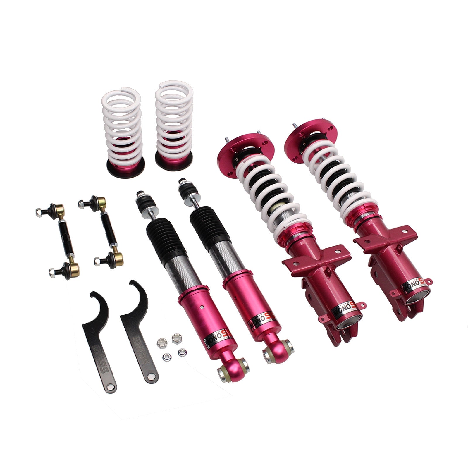 Godspeed MONO-SS Adjustable Coilover Shock Kit for 05-10 Ford Mustang All Models
