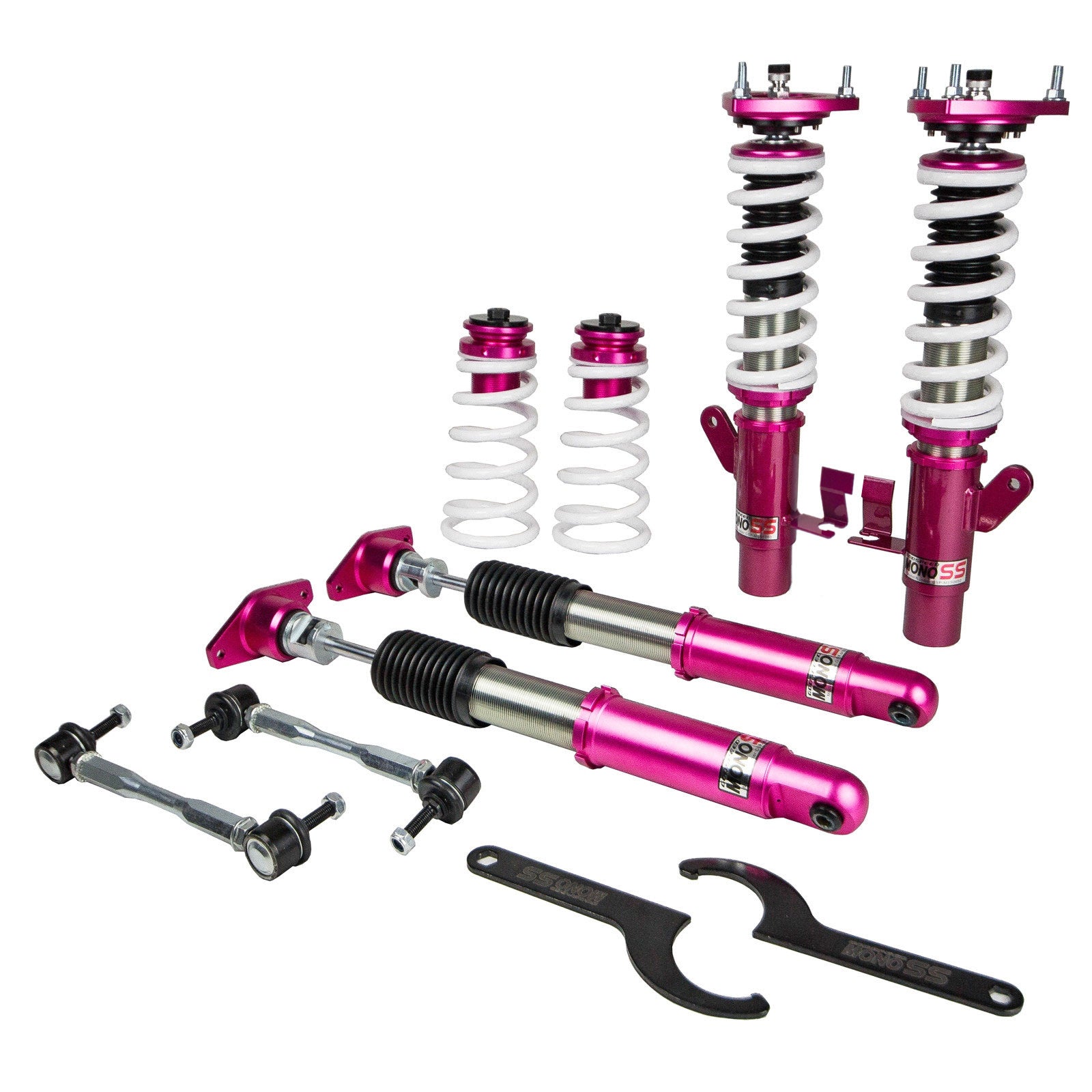 Godspeed MONO-SS Adjustable Coilover Shock Lower Kit for 10-13 Mazda Mazdaspeed3