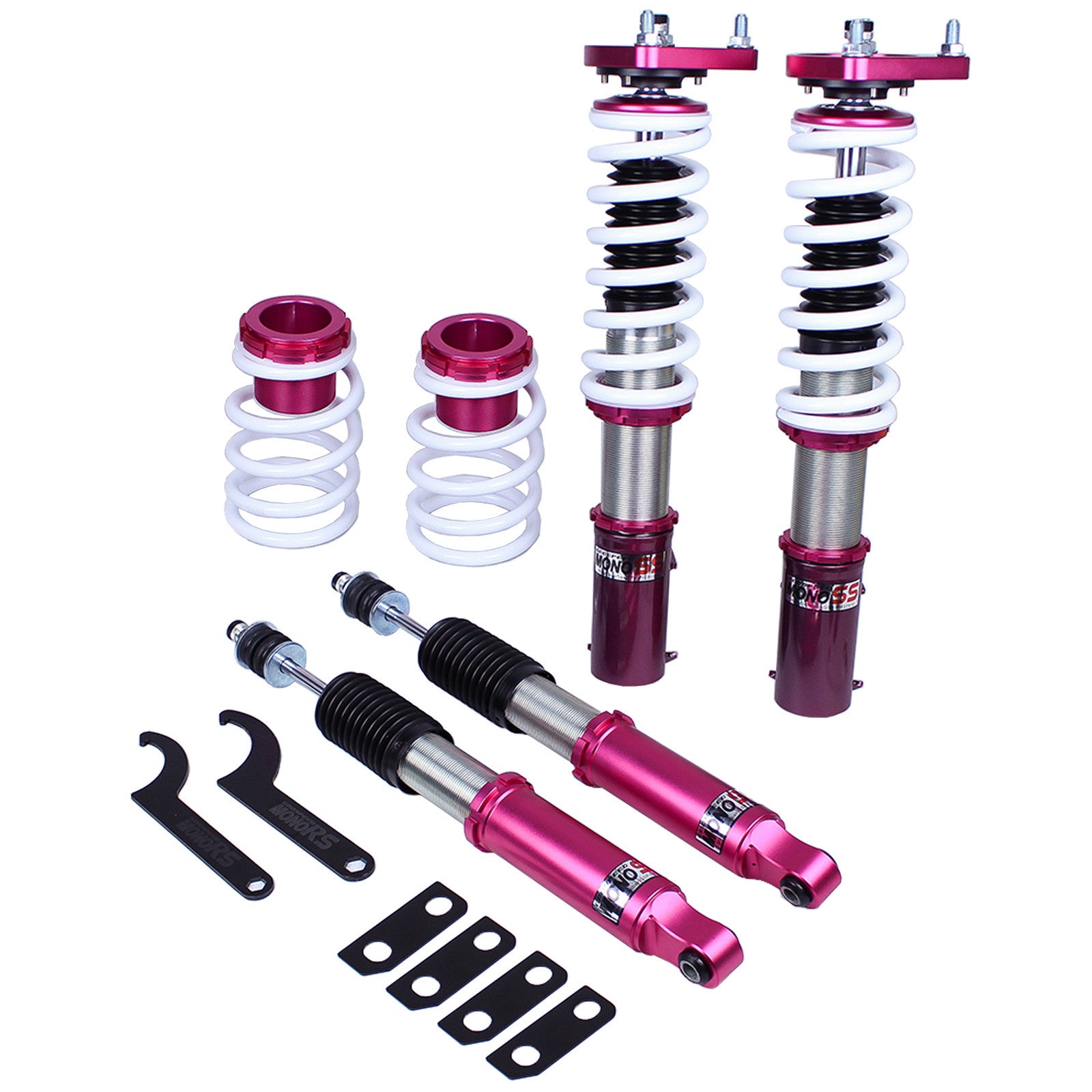 Godspeed MONO-SS Adjustable Coilover Shock Lower Kit for Ford Mustang 99-04 ALL