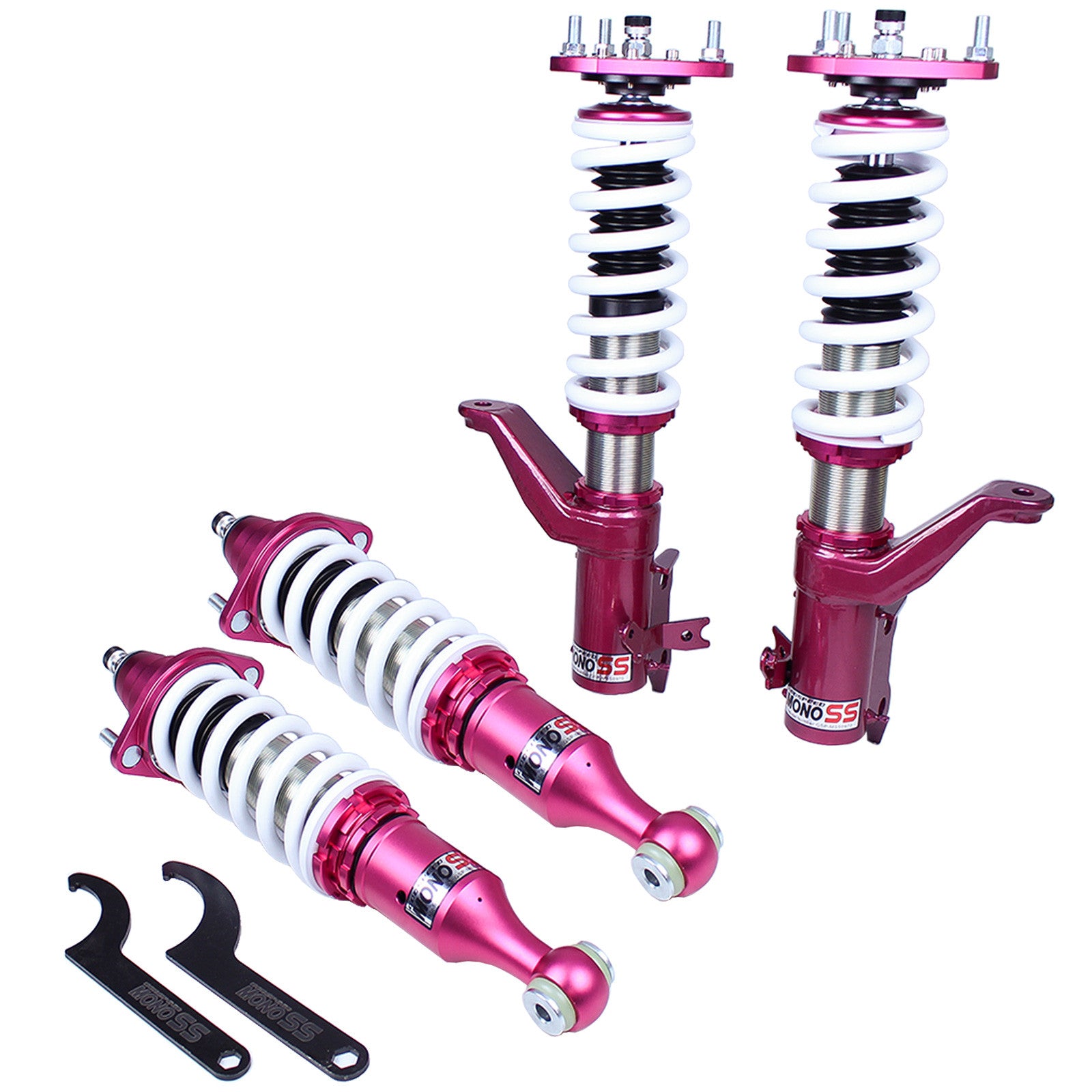 Godspeed MONO-SS Adjustable Coilover Shock Low Kit for Honda CR-V CRV 2002-2006