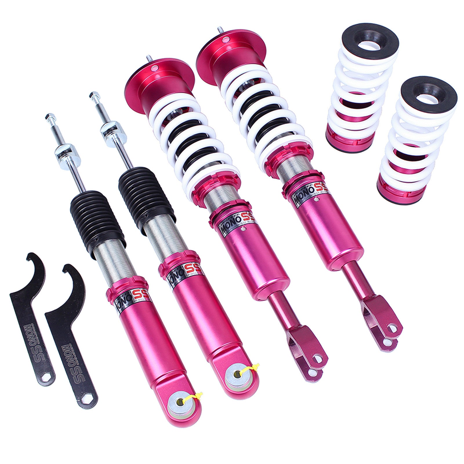 Godspeed MONO-SS Adjustable Coilover Shock Lower Kit for 1998-2004 Audi A6 FWD