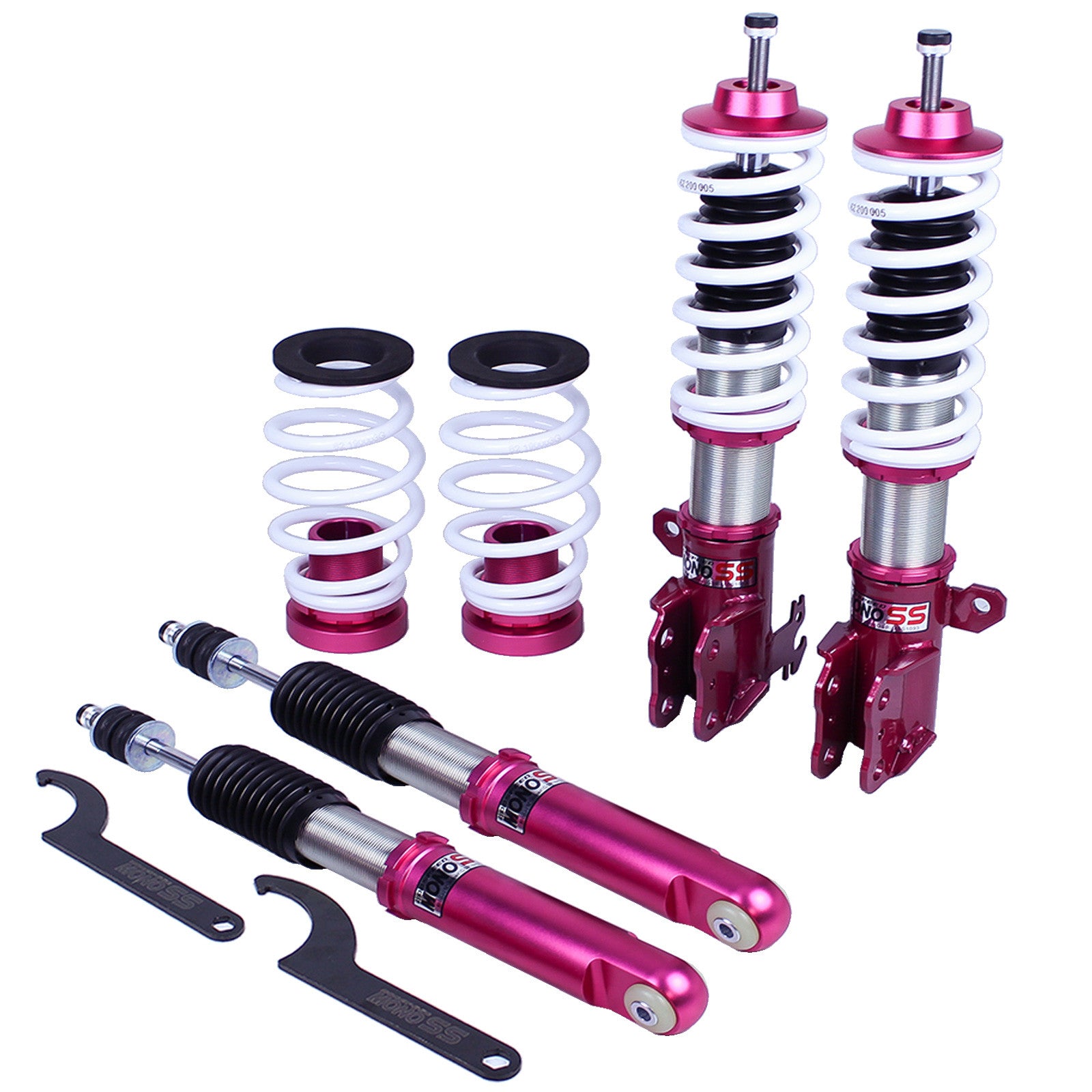 Godspeed MONO-SS Adjustable Coilover Shock Lower Kit for 12-19 Toyota Prius C