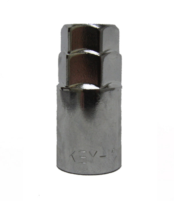 MUTEKI LUG NUT LOCK KEY ADAPTER: 3219LK SR48/SR35 (CHROME)